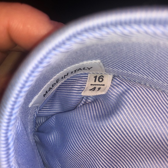 Ingram Made In Italy Dress Shirt 16/41 - Picture 4 of 8